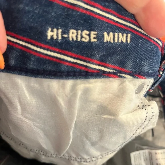 American Eagle Super Stretch Hi-Rise Mini Size 8 - Picture 3 of 6